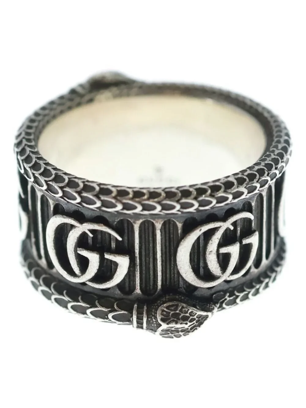 Gucci Snake Ring Silver